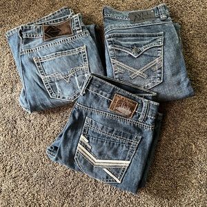 3 pairs men’s jeans